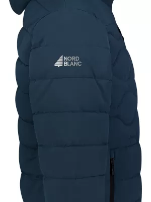Pánská zimní bunda NORDBLANC ARETE WJM8387 TMAVĚ MODRÁ