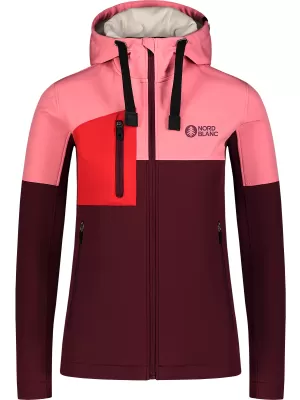 Dámská mikina NORDBLANC HIDA NBSSL8342 RŮŽOVÁ