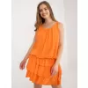 Dámské šaty OCH BELLA TW-SK-BI-8139.44 ORANGE