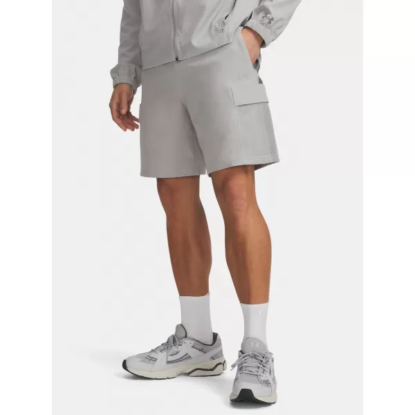  Pánské kraťasy UNDER ARMOUR UNSTOPPABLE AIRVENT STS 6009364-069 ŠEDÁ 