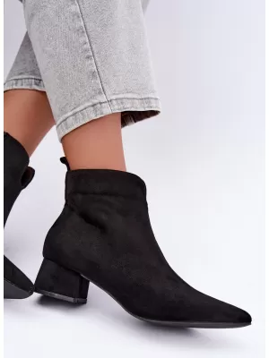 Dámské kotníkové boty BOTO D-334 BLACK