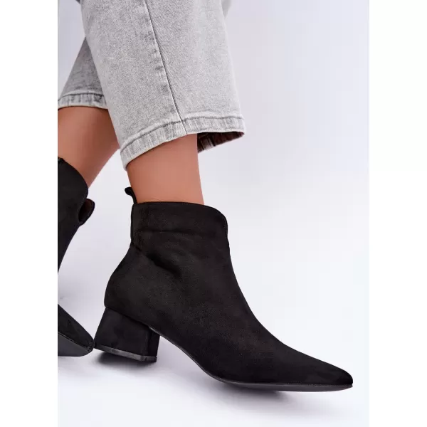  Dámské kotníkové boty BOTO D-334 BLACK 