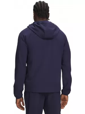 Pánská bunda UNDER ARMOUR VIBE WOVEN JACKET 6003001-410 MODRÁ