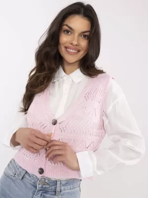 Dámský svetr SUBLEVEL D93076J90849A BRIGHT PINK