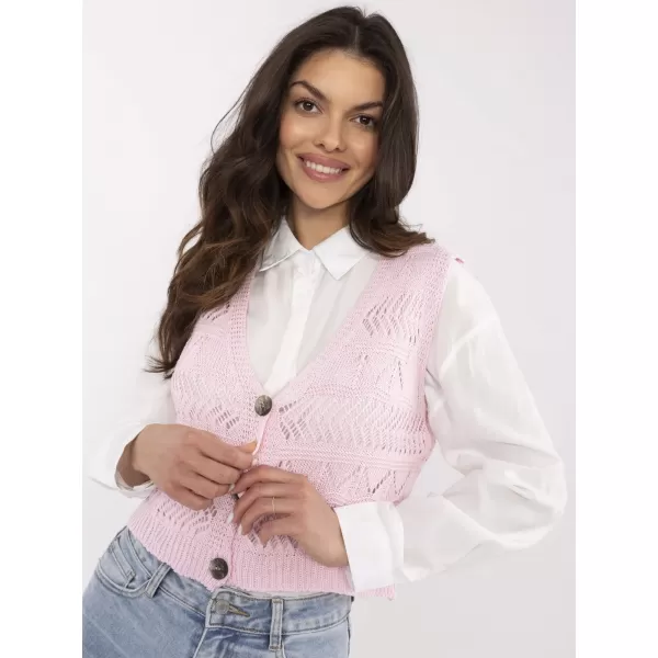  Dámský svetr SUBLEVEL D93076J90849A BRIGHT PINK 
