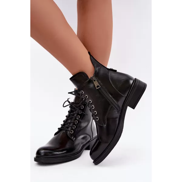  Dámské kotníkové boty VINCEZA 58677 BLACK 