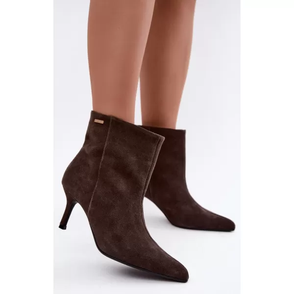 Dámské boty BIG STAR SHOES UU274492 BROWN/BEIGE SHADOWS 