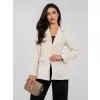 Dámské sako FACTORY PRICE IT-MA-60128.01 LIGHT BEIGE