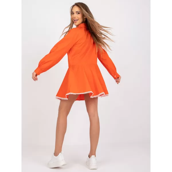  Dámské šaty ITALY MODA DHJ-SK-6801.63P ORANGE 