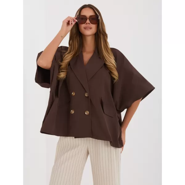  Dámská bunda RUE PARIS IT-KR-FL10153KSM.86 BROWN 