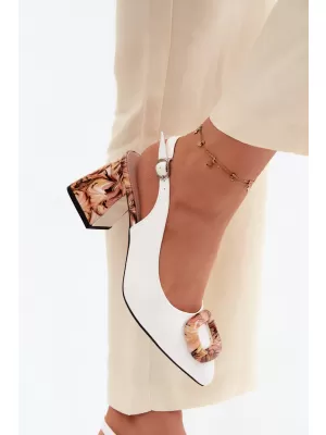Dámské sandály VINCEZA 62289 WHITE