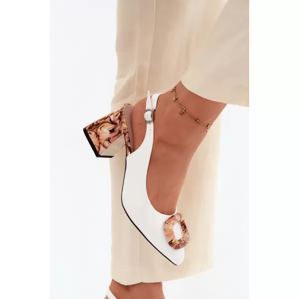  Dámské sandály VINCEZA 62289 WHITE 