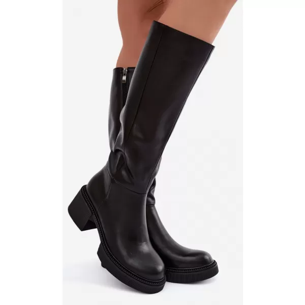  Dámské kozačky D&A MR62-9051 BLACK 