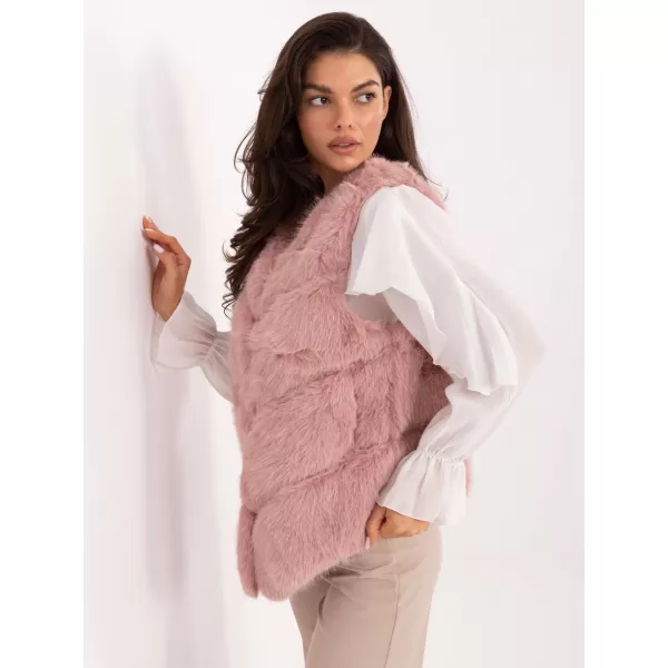  Dámská vesta WOOL FASHION ITALIA AT-KZ-2349.00P DARK PINK 
