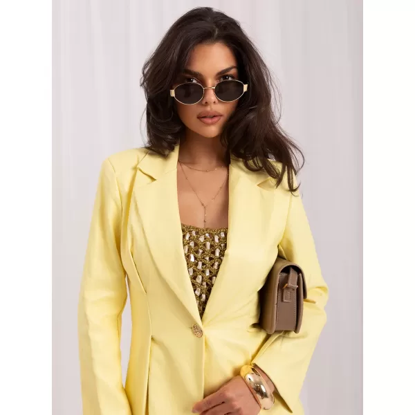 Dámská bunda RUE PARIS IT-MA-FL10090.81 BRIGHT YELLOW 