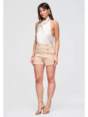 Dámské kraťasy LARICA OW-ST-E0002 CAMEL