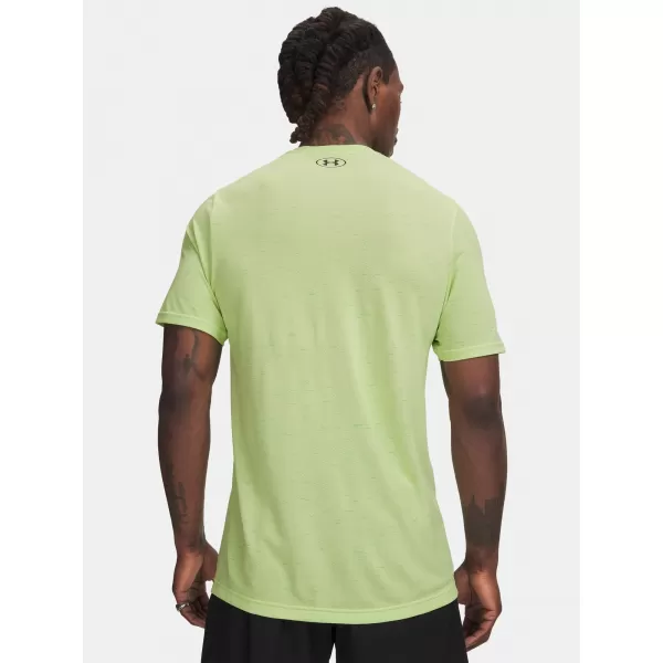  Pánské triko UNDER ARMOUR VANISH SEAMLESS NOVELTY SS 6010603-712 ZELENÁ 