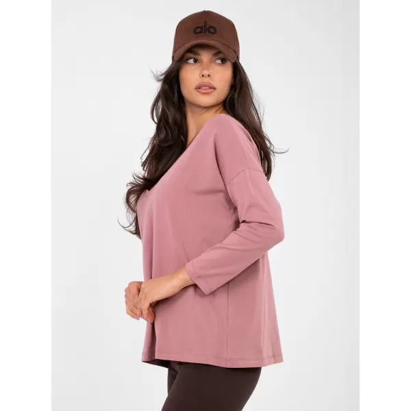  Dámské triko RUE PARIS RV-BZ-A1092.47 DARK PINK 