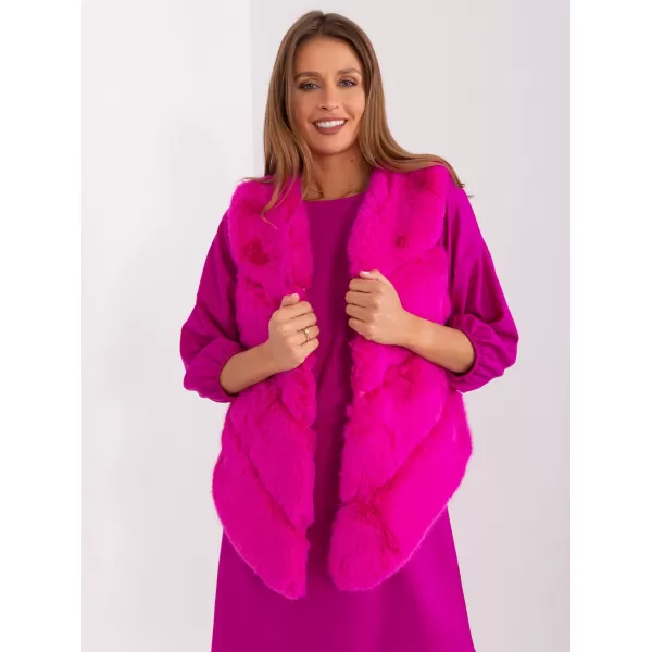  Dámská vesta WOOL FASHION ITALIA AT-KZ-2349.00P FUCHSIA 