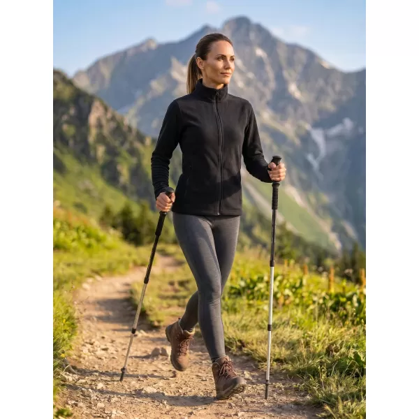 Dámská micro fleece mikina MALFINI FACTOR 853 ČERNÁ 