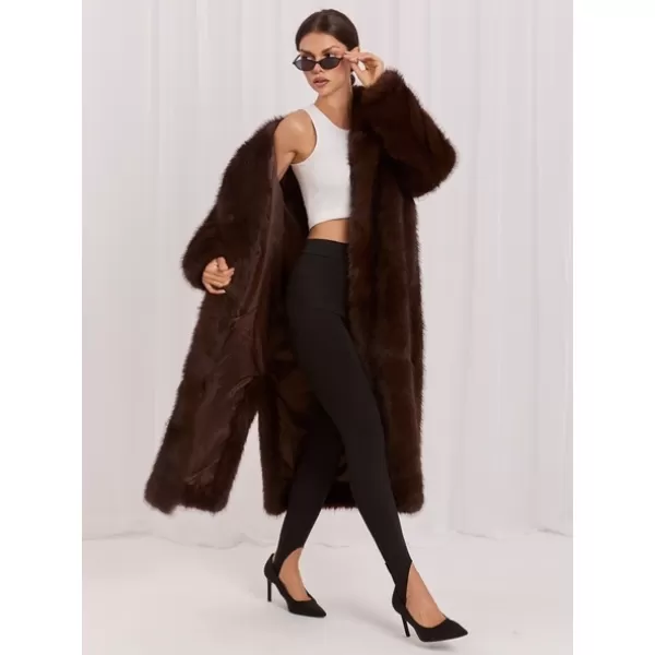  Dámský kabát FACTORY PRICE MBM-PL-25-65.98P BROWN 