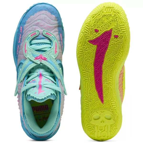  Basketbalové boty PUMA MB.05 RICK & MORTY 312130-01 RICKIE ORANGE 
