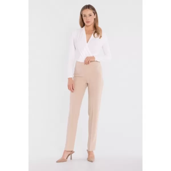  Dámské kalhoty STYLOVE S433 BEIGE 