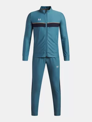 Chlapecká souprava UNDER ARMOUR B CHALLENGER TRACKSUIT 6004082-466 MODRÁ