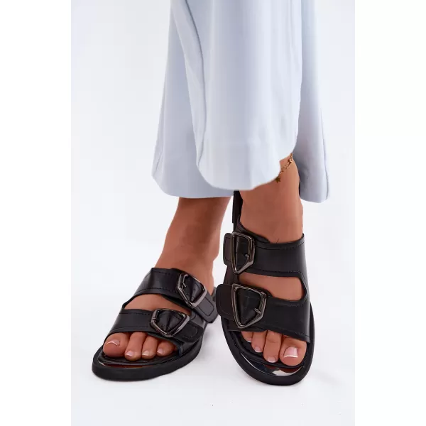  Dámské pantofle VINCEZA 62304 BLACK 