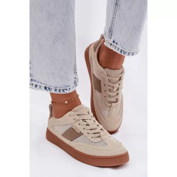  Dámské tenisky BIG STAR SHOES TT274759 BEIGE 