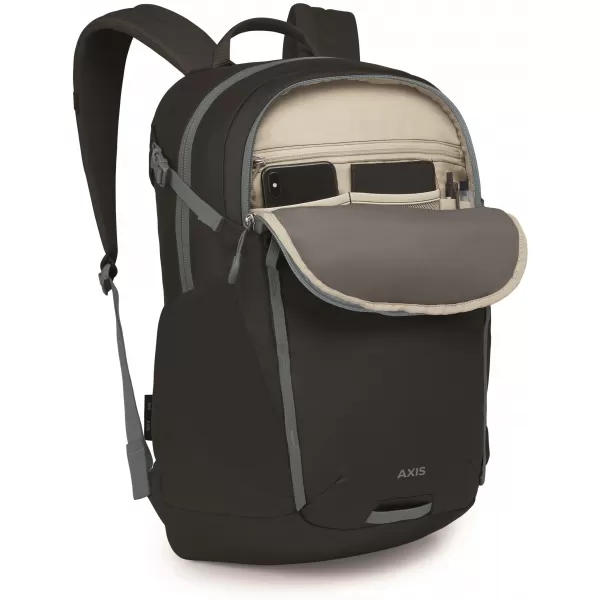  Městský batoh OSPREY AXIS 24 BLACK/SHALE GREY 
