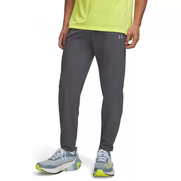  Pánské sportovní kalhoty UNDER ARMOUR UA VELOCITI TRACK PANT 6013910-025 ŠEDÁ 