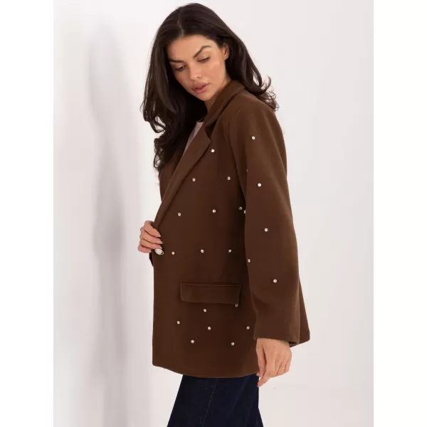  Dámské sako ITALY MODA IT-MA-18365.97 BROWN 