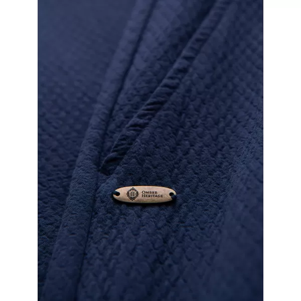  Pánské kalhoty OMBRE OM-PACP-0310 NAVY BLUE 