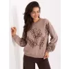 Dámská halenka RELEVANCE RV-BZ-A175.02 DARK BEIGE