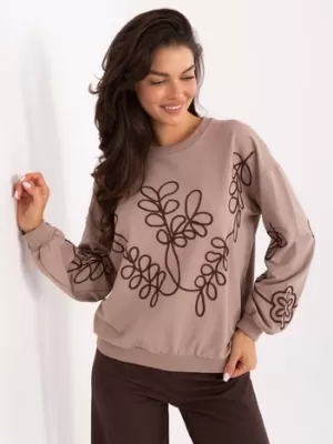 Dámská halenka RELEVANCE RV-BZ-A175.02 DARK BEIGE