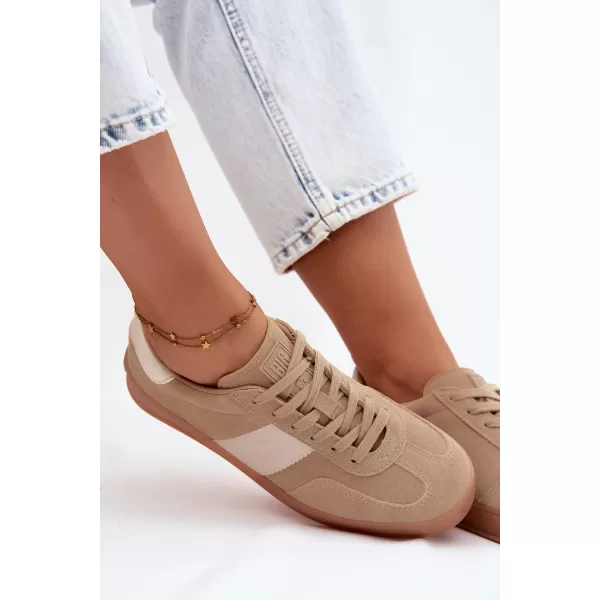  Dámské tenisky BIG STAR SHOES UU274009 BEIGE 