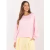 Dámská mikina RUE PARIS RV-BL-A1220.11 BRIGHT PINK