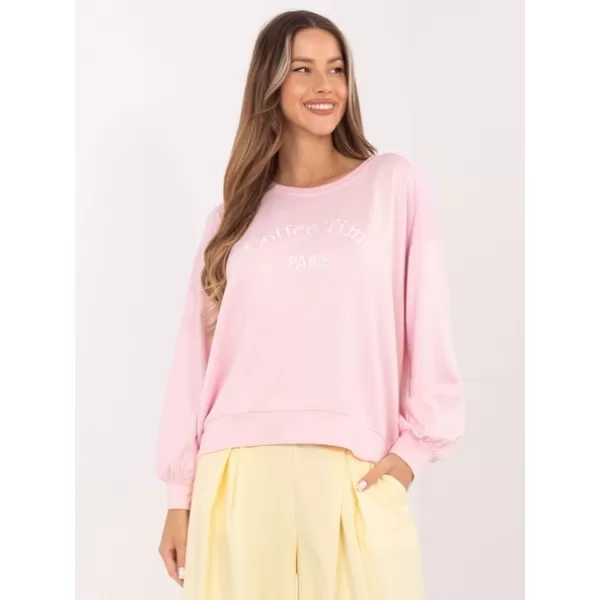  Dámská mikina RUE PARIS RV-BL-A1220.11 BRIGHT PINK 