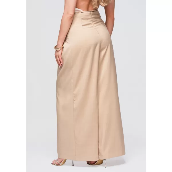  Dámské kalhoty OMBRE OW-PA-E0014 TAUPE 