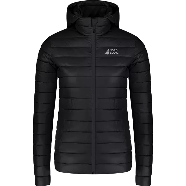  Dámská prošívaná bunda NORDBLANC NIMBUS WJL8395 ČERNÁ 