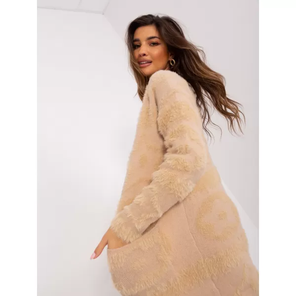  Dámský svetr WOOL FASHION ITALIA AT-SW-234503.00P BEIGE 