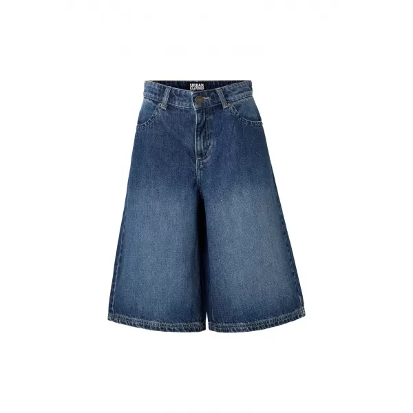  Dámské kalhoty URBAN CLASSICS TB8192 MID DEEP BLUE WASHED 