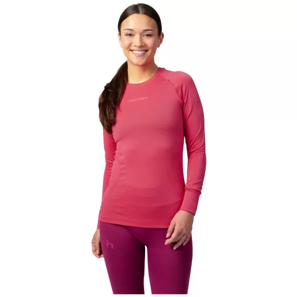  Dámské spodní prádlo HANNAH ACTIVE TS L/S W CLARED RED 