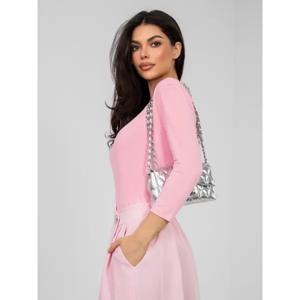  Dámské triko RUE PARIS RV-BZ-A1190.16 BRIGHT PINK 
