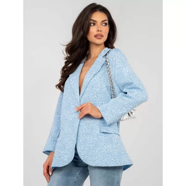  Dámská bunda RUE PARIS IT-MA-21839.10 LIGHT BLUE 