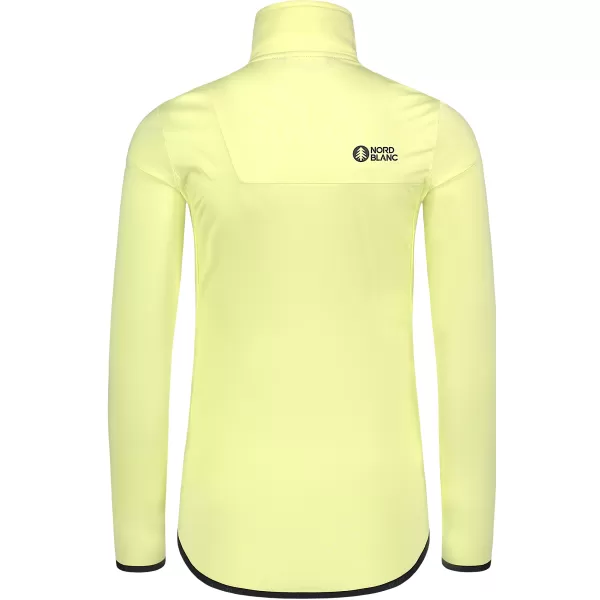  Dámská powerfleece mikina NORDBLANC CRISP NBSFL8338 ŽLUTÁ 