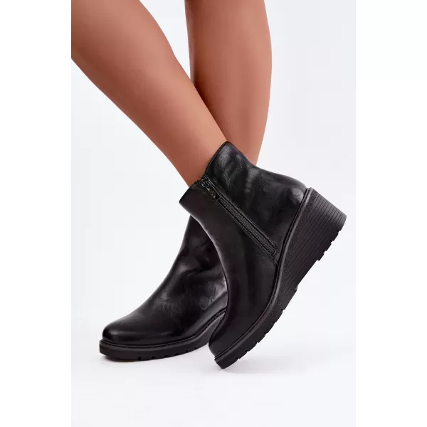  Dámské kotníkové boty BOTO RMR2510-2 BLACK 