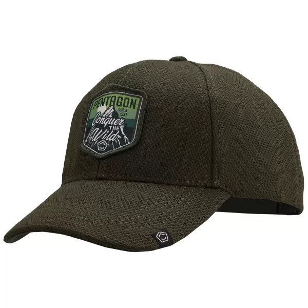  Kšiltovka PENTAGON CONQUER MESH BB K13073 GREEN 