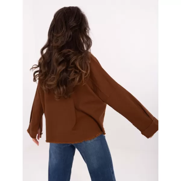  Dámská košile RUE PARIS IT-KS-FL5779.87 BROWN 